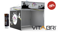 Tente pliable vitabri 3x3