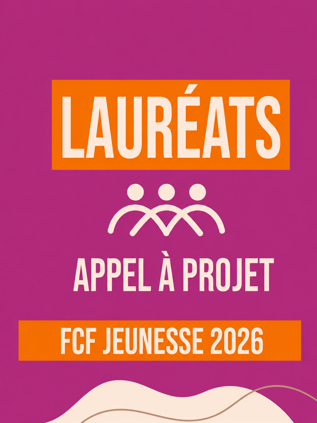 lauréats fcf jeunesse 2026